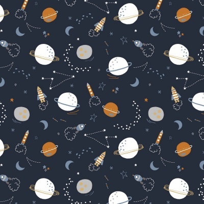 Space - Navy blue