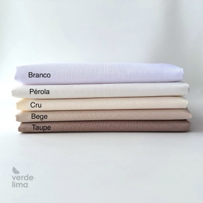Pack de retalhos - Nylon plastificado - Tons beges