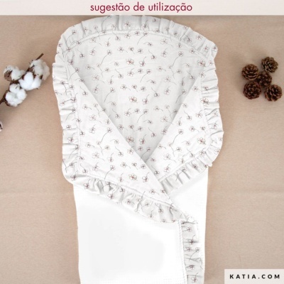 Musselina de algodão - Mackintosh Flowers