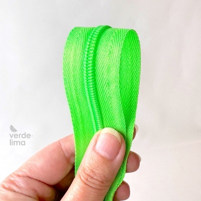 Fecho Zipper malha 5