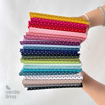 Pack de tecidos - Petit Dots