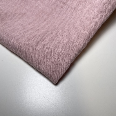 Retalho 120cm x 130cm- Musselina lisa - Rosa Velho