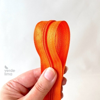 Fecho Zipper malha 5