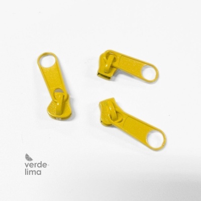 Cursores de fecho zipper malha 5 injectada