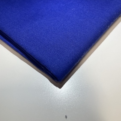 Retalho 25x150cm - Tecido liso de algodão - Azul Royal