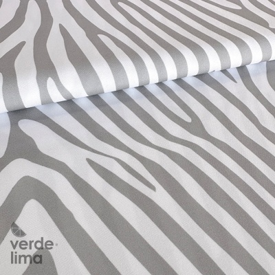 Minimate Impermeável - Padrão Zebra Cinzento