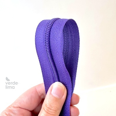 Fecho Zipper malha 5