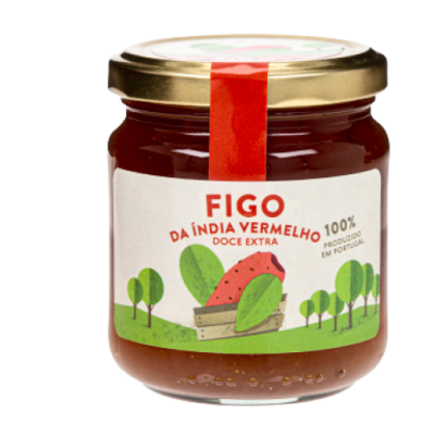 Floryptus Compota Figo da Índia Vermelho Compotas