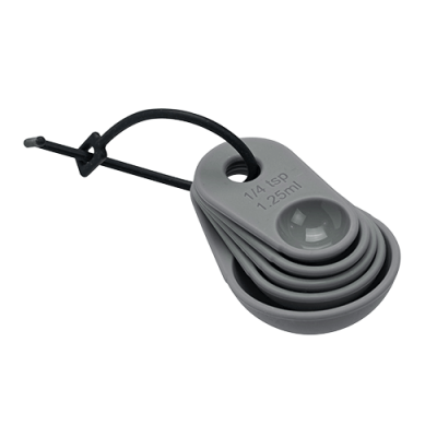 Lurch Conjunto Cinco Colheres de Medida Silicone Utensílios