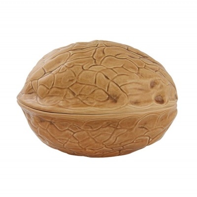 Bordallo Pinheiro Frutos Secos - Caixa Noz Decoração