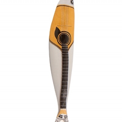 Bordallo Pinheiro Sardinha Guitarra da Cuca Decoração