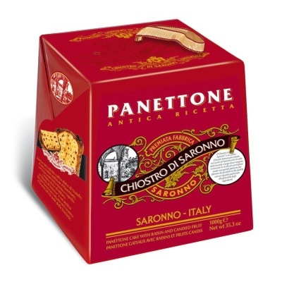 Panettone Chiostro di Saronno Bolo Italiano de Natal
