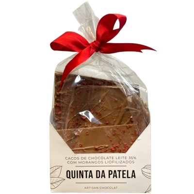 Quinta da Patela Cacos de Chocolate Leite 35% com Morango