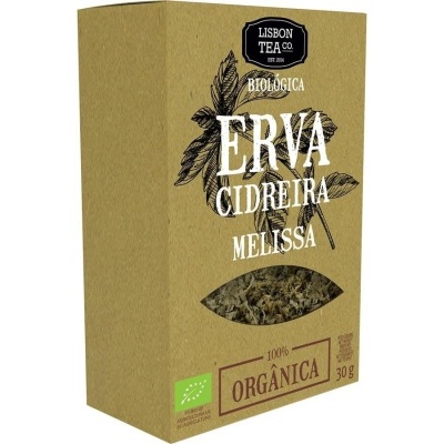 Lisbon Tea Erva-Cidreira Orgânica Infusão Saqueta Bio