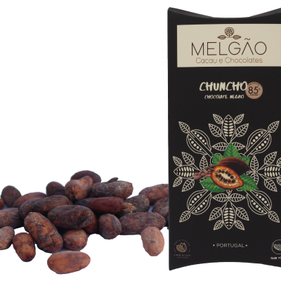 Melgão Cacau e Chocolates Tablete Chocolate Chuncho 85% Fabrico Artesanal