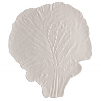 Bordallo Pinheiro Couve - Folha Queijos 39,5 Decoração