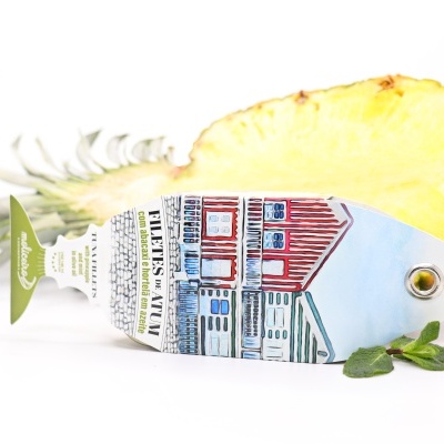 Moliceiro Filetes de Atum com Abacaxi e Hortelã em Azeite Conservas