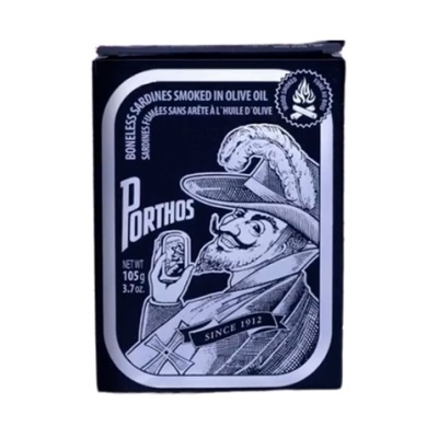 Porthos Sardinhas sem Espinha Fumadas em Azeite Conservas