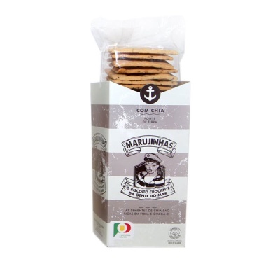 Telhas Confeitaria Maruijinhas com Sementes de Chia Bolacha