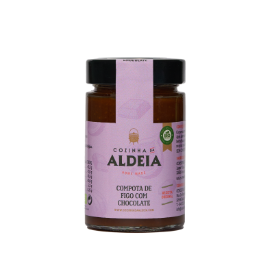 Cozinha da Aldeia Compota de Figo com Chocolate Compotas