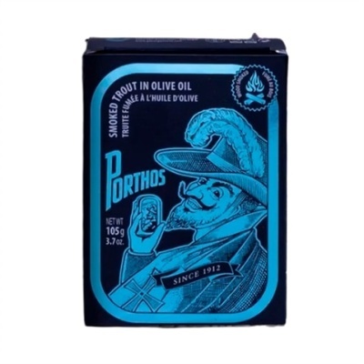 Porthos Truta Fumada em Azeite Conservas