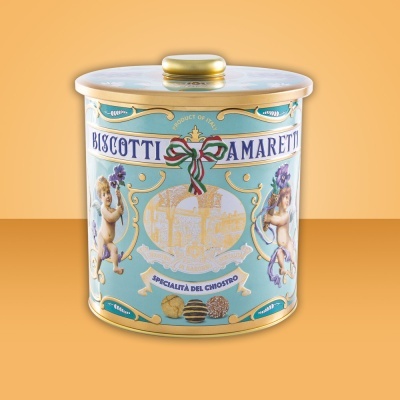 Lata Vintage Amarettis Crocantes Chiostro di Saronno