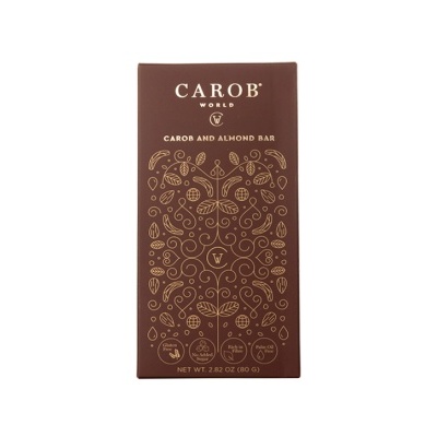 Carob Tablete de Alfarroba e Amêndoa Chocolate