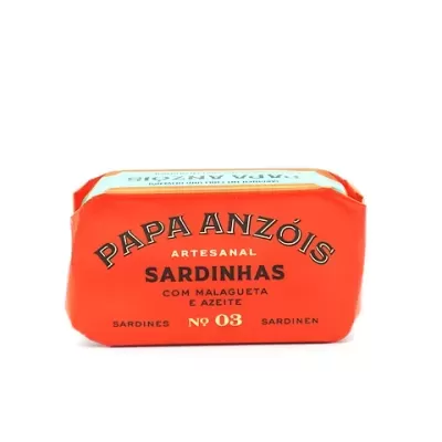 Papa Anzóis Sardinha com Malagueta e Azeite Conservas
