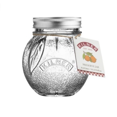 Kilner Frasco de Conserva de Fruta Laranja 0.4L Utensílios