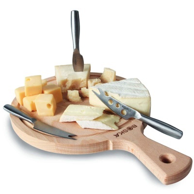 Boska Conjunto Cheese Set Round Amigo Utensílios