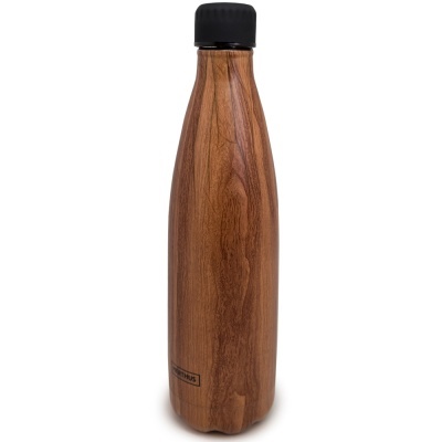 Nerthus Garrafa Térmica Parede Dupla Madeira 750ml Utensílios