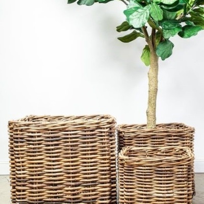Maison Pederrey Cesto Rattan