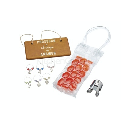 BarCraft Conjunto para Vinho Espumante Utensílios