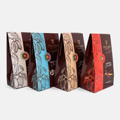 Maria Chocolate Sabores do Chef Trufa de Coco Chocolate Fabrico Artesanal