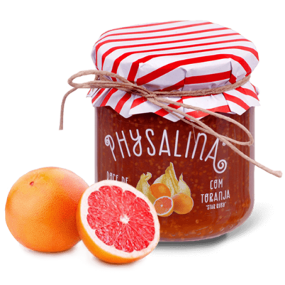 Physalina Doce de Physalis com Toranja Compotas