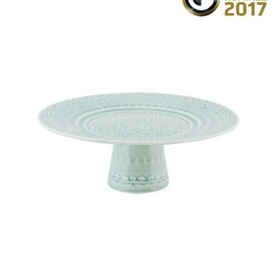 Bordallo Pinheiro Rua Nova -  Prato com Pé 22 Decoração