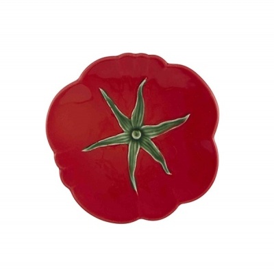Bordallo Pinheiro Tomate - Prato Pão 15 Decoração