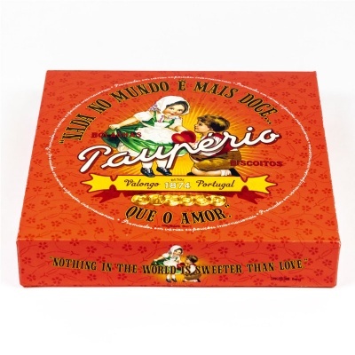 Paupério Sortido Amor Caixa 450g Biscoito