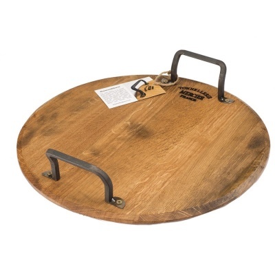 Tonnellerie Mercier Tábua de Servir em Carvalho Francês com Pega Utensílios