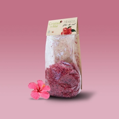 Cristais do Sal Flor de Sal Hibisco