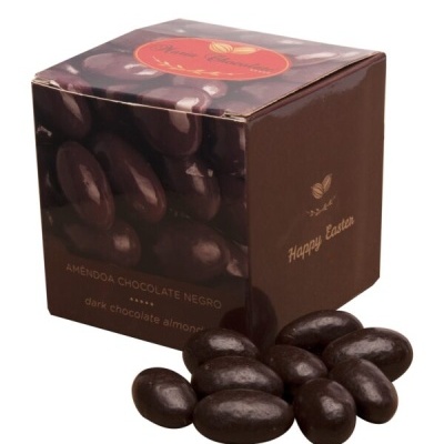 Maria Chocolate Caixa Amêndoas de Chocolate sem Açúcar Chocolate Fabrico Artesanal