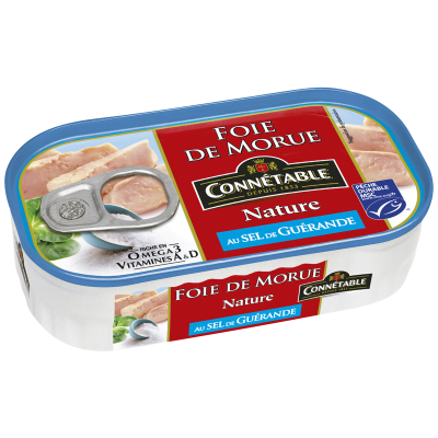 Connetable Fígado de Bacalhau Natural