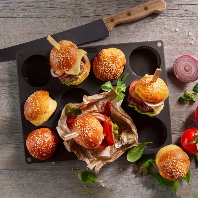 Lurch Molde em Silicone para Mini Hambúrguer Utensílios