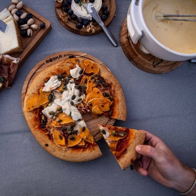 Boska Tábua para Pizza Friends Utensílios