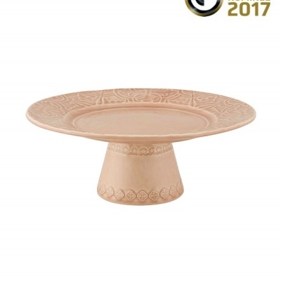 Bordallo Pinheiro Rua Nova -  Prato com Pé 28 Decoração