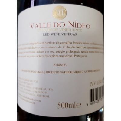 Valle do Nídeo Vinagre de Vinho Tinto