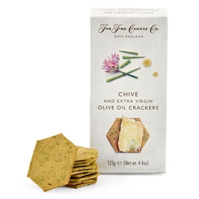 The Fine Cheese Co. Crackers com Cebolinho