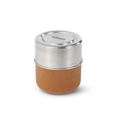 Black Blum Glass Lunch Pot Utensílios