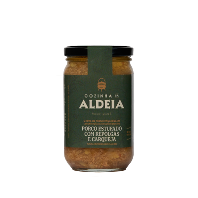 Cozinha da Aldeia Porco Estufado com Repolgas e Carqueja Conservas