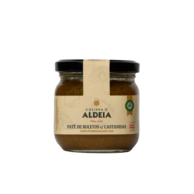 Cozinha da Aldeia Patê de Boletos com Castanhas Conservas